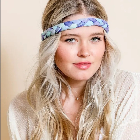 Hand Tied Braided Headwarp multi colored Free With Purchase. - Picture 1 of 2
